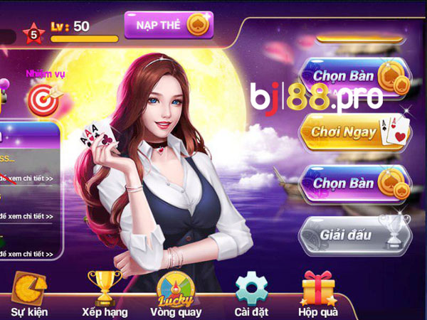 Tìm hiểu sảnh Game bài BJ88 - Thế giới cá cược hấp dẫn